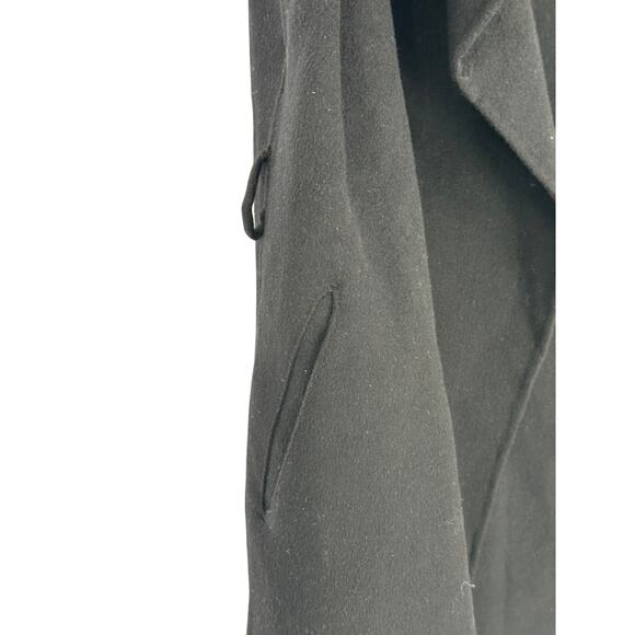 Joseph Lisa Long Wool Cashmere Coat Collared Long Long Sleeve Winter 38 US 6 - Picture 6 of 13